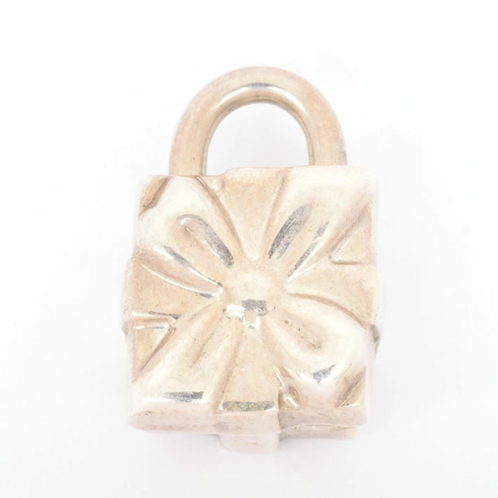 Tiffany Co Padlock Charm Sterling Silver